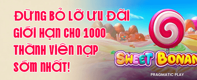 Thưởng Chào Mừng 100% Tân Thủ